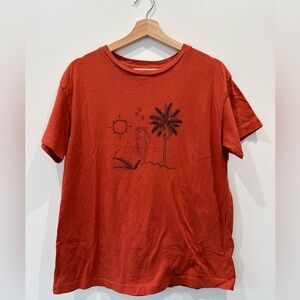 Elder statesman cotton cashmere t shirt